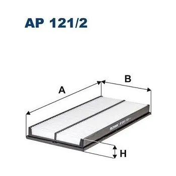 Vzduchový filtr Vzduchový filtr FILTRON AP 121/2