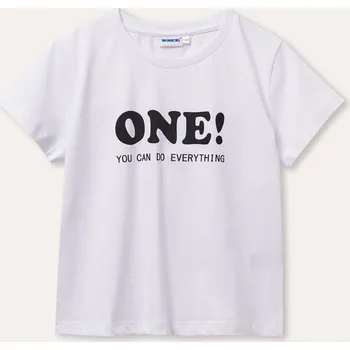 Dívčí oblečení Dívčí tričko - WINKIKI WTG 91441, bílá/ 300 Barva: Bílá, Velikost: 158