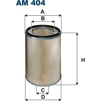 Vzduchový filtr Vzduchový filtr FILTRON AM 404