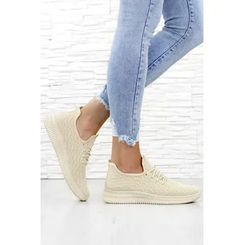 Dámské tenisky Lemon Tree Béžové ponožkové tenisky J2201BE Velikost: 36