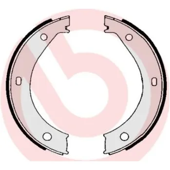 Brzdová čelist Sada brzdových čelistí, parkovací brzda BREMBO S 06 503