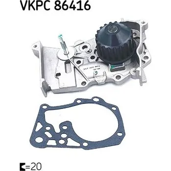 Motor automobilu Vodní čerpadlo, chlazení motoru SKF VKPC 86416