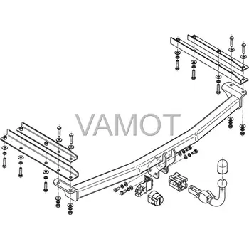Tažné zařízení Tažné zařízení Chrysler Grand Voyager (Stow´n Go) (2008 - 2011) (6030)