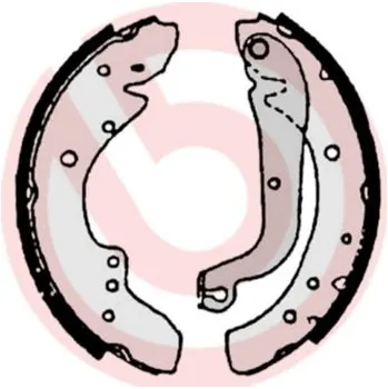 Brzdová čelist Sada brzdových čelistí BREMBO S 23 505