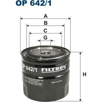 Filtr do auta Olejový filtr FILTRON OP 642/1