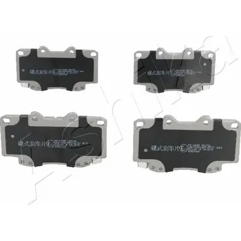 Brzdová destička Sada brzdových destiček, kotoučová brzda ASHIKA 50-02-226