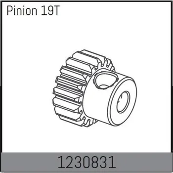 RC náhradní díl 1230831 - Motor Pinion 19T Absima - RC_106697