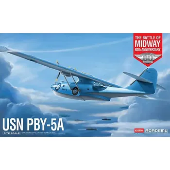 Plastikový model Model Kit letadlo 12573 - USN PBY-5A Battle of Midway (1:72)
