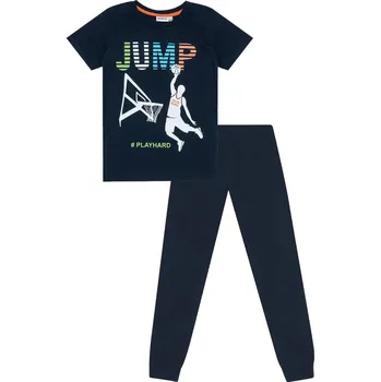 Chlapecké oblečení Chlapecké pyžamo - Winkiki WJB 11981, tmavě modrá/ 190 Barva: Modrá tmavě, Velikost: 128