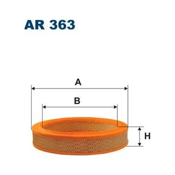Autodíl Vzduchový filtr FILTRON AR 363