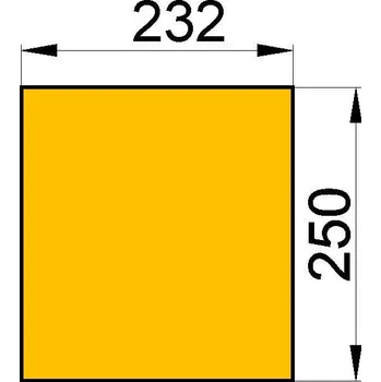 Krbová kamna HAAS+SOHN Cihla č. 20; 1 kus; 30x232x250 mm, šamot; ND 0050100200005