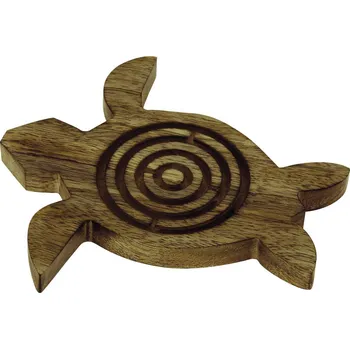 Dřevěná hračka SEA CLUB Balanční hra Labyrint Želva 8007