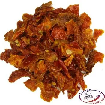 Koření Rajčatové plátky drcené 10x10mm mini dóza 100g