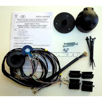 Tažné zařízení Elektroinstalace škoda Octavia limousine (7601)