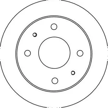 Brzdový kotouč Brzdový kotouč TRW DF4132