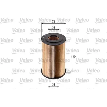 Filtr do auta Olejový filtr VALEO 586565