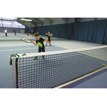 Tenisová síť Tenisová dětská síť PP 2,3 mm, 0,8 x 6,0 m, černá