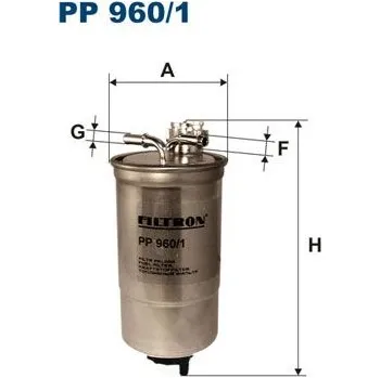 Filtr do auta Palivový filtr FILTRON PP 960/1