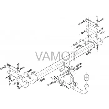 Tažné zařízení Tažné zařízení Renault Kadjar (2018 a novější) (5221)