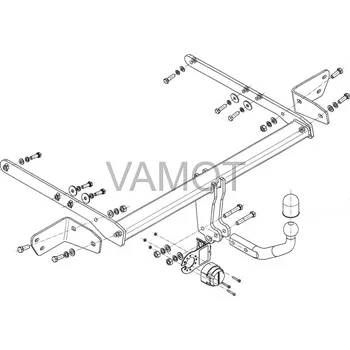 Tažné zařízení Tažné zařízení Ford Mondeo V 5D (2014 a novější) (5159)