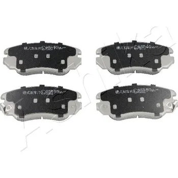 Brzdová destička Sada brzdových destiček, kotoučová brzda ASHIKA 50-0W-W17