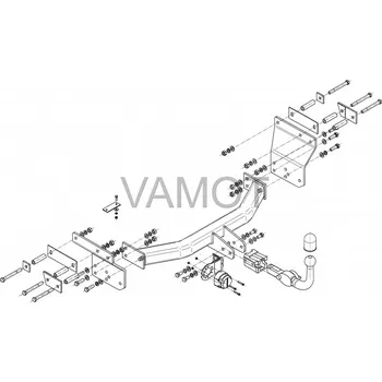Tažné zařízení Tažné zařízení Dodge Avenger (2007 - 2015) (4888)