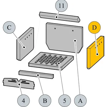 Krbová kamna HAAS+SOHN Cihla 30x195x345 mm; ND 0332315005505