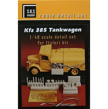 Plastikový model S.B.S model 1/48 Kfz.385 Tankwagen detail set (ITAL)