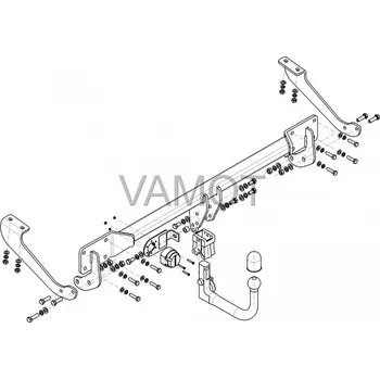 Tažné zařízení Tažné zařízení Citroen DS5 (2011 a novější) (5830)