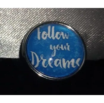 Souprava šperků Jewelry SNAP Skleněný připínací přívěšek - 2