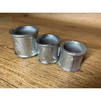 Fitinka Mufna / nátrubek pozink - GEBO Průměr závitu: 1/4"