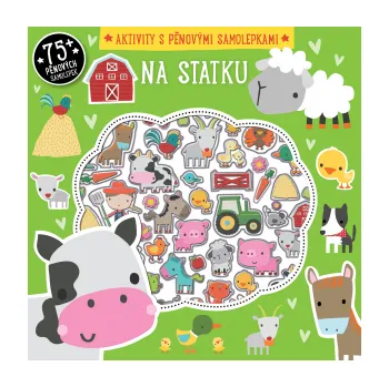 interaktivní kniha Svojtka Na statku - aktivity s pěnovými samolepkami