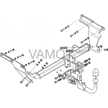 Tažné zařízení Tažné zařízení Toyota Verso S (2010 - 2016) (5502)