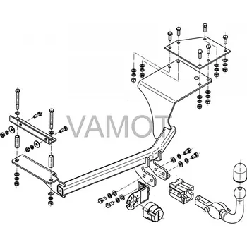 Tažné zařízení Tažné zařízení Suzuki Splash (jen 1,2 l) (2008 a novější) (5232)