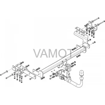 Tažné zařízení Tažné zařízení Mitsubishi Lancer 4D (2007 - 2012) (4317)