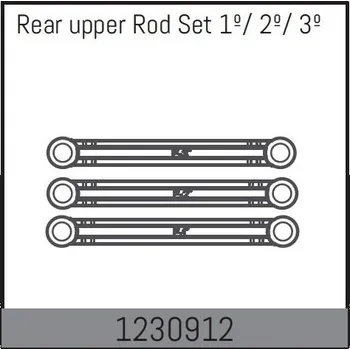 RC náhradní díl 1230912 - Rear Upper Rod Set 1?/ 2?/ 3? Absima - RC_106774