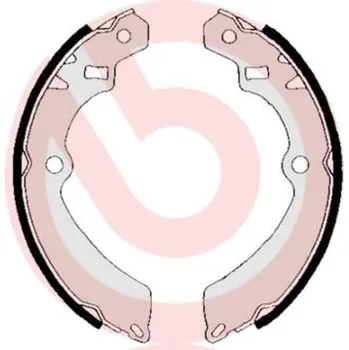 Brzdový systém Sada brzdových čelistí BREMBO S 79 509