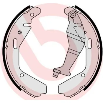 Brzdový systém Sada brzdových čelistí BREMBO S 79 502