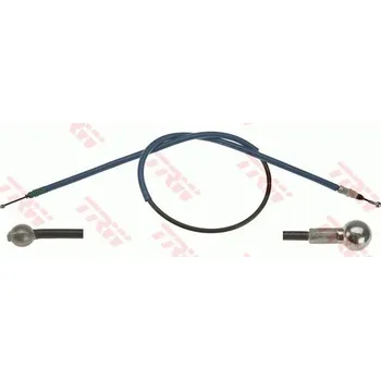 Brzdový systém Tažné lanko, parkovací brzda TRW GCH127