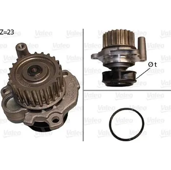 Chladič motoru Vodní čerpadlo, chlazení motoru VALEO 506532