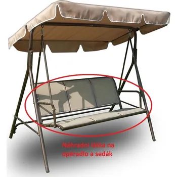 Příslušenství k houpačce Rojaplast látka na sedák COMFORT béžový