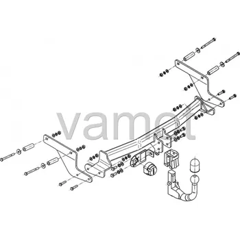Tažné zařízení Tažné zařízení Renault Captur I (2017 - 2019 (I)) (7479)