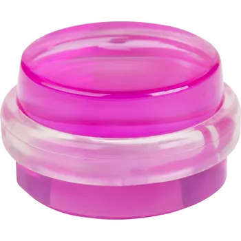 Walteco Dveřní zarážka, průměr 38x21mm, samolepicí, růžová