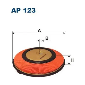Vzduchový filtr Vzduchový filtr FILTRON AP 123