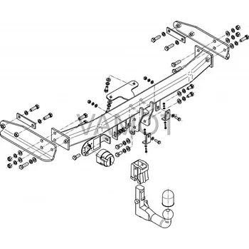 Tažné zařízení Tažné zařízení Ford Maverick (2004 - 2007) (5145)