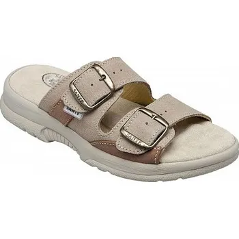 Pánská zdravotní obuv Dámské pantofle Santé, béžové SP 517/33/28