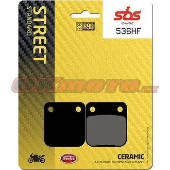 Brzdová destička Přední brzdové destičky SBS 536HF - Suzuki LT-A Vinson, 500ccm - 02>