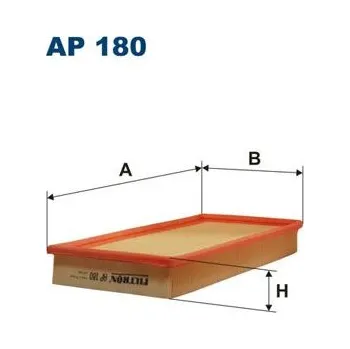 Autodíl Vzduchový filtr FILTRON AP 180