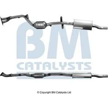Výfukový systém Katalyzátor BM CATALYSTS BM91202H