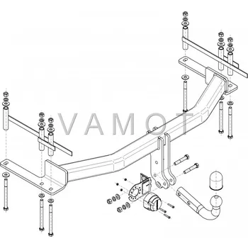Auto-moto Tažné zařízení Ssangyong Rexton (2017 a novější) (7620)